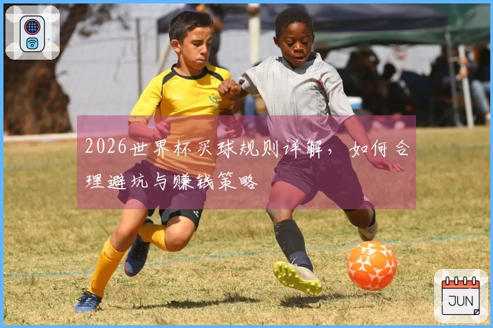 2026世界杯买球规则详解，如何合理避坑与赚钱策略