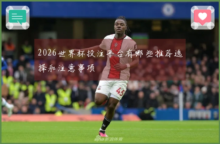 2026世界杯投注平台有哪些推荐选择和注意事项